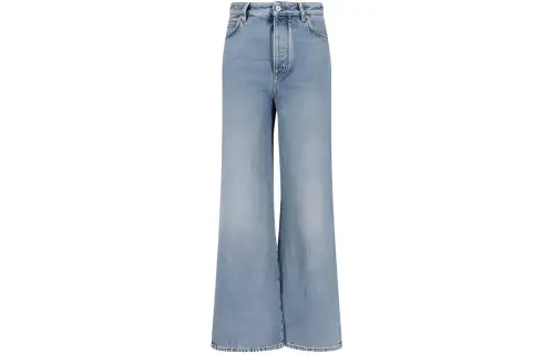 Loewe high-rise wide-leg jeans