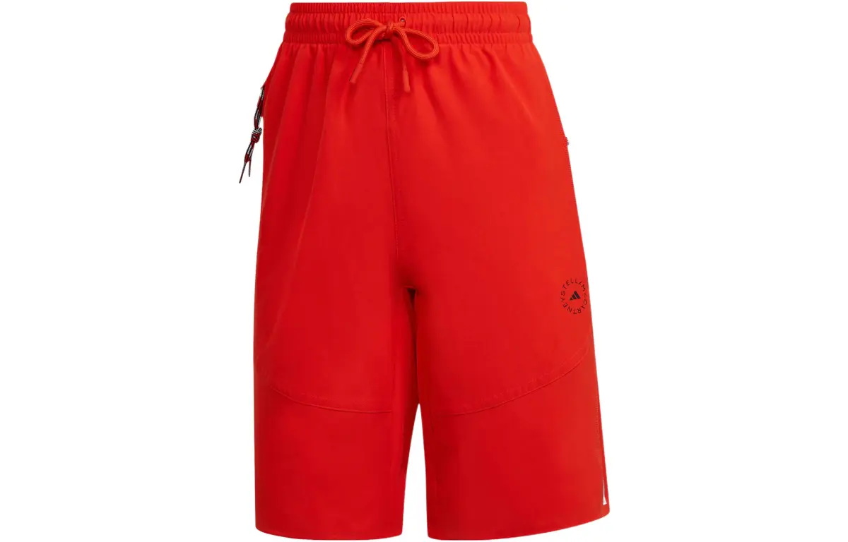 Adidas Casual Shorts Women's Orange Red