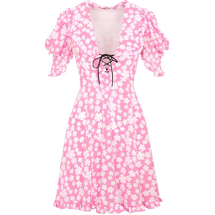 Женское платье MIU MIU (розовое)