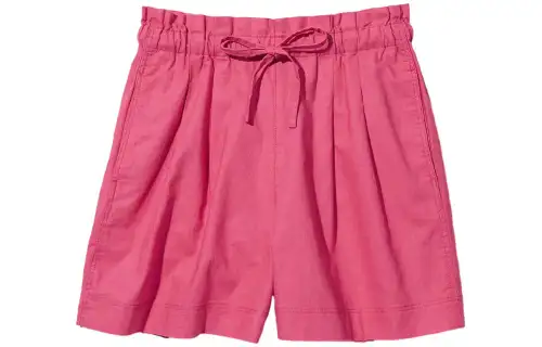 UNIQLO Casual Shorts Women's Peach Pink Thin
