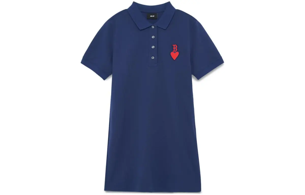 MLB Short Sleeved Dress Women's Blue