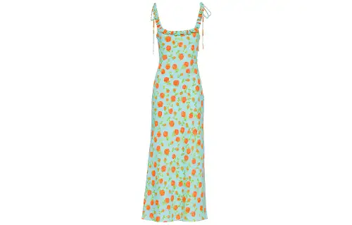 MIU MIU SS21 Sleeveless Dress Women's Green