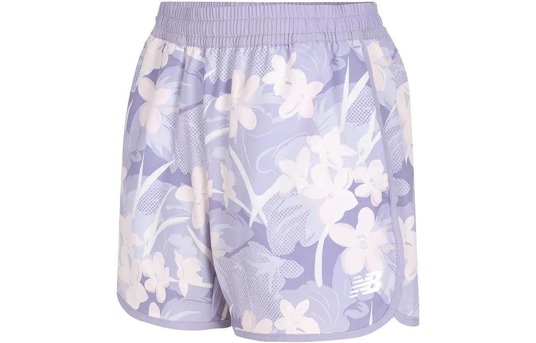 New Balance Casual Shorts Women's Purple Moderate