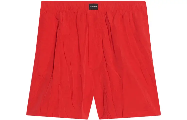 Balenciaga Casual Shorts Women's Red Moderate