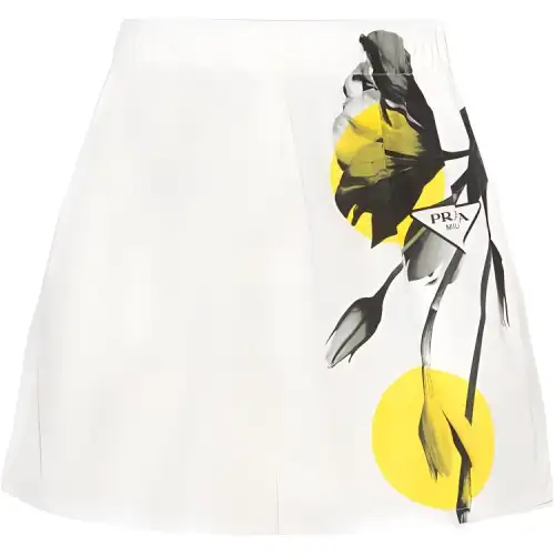 PRADA FW22 Casual Shorts Women's Beige