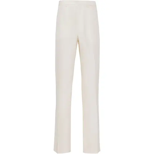 PRADA SS24 Suit Pants Men's Ecru