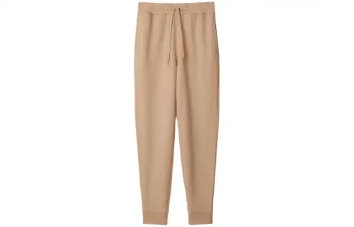 Burberry Knitted Sweatpants Women's Tawny