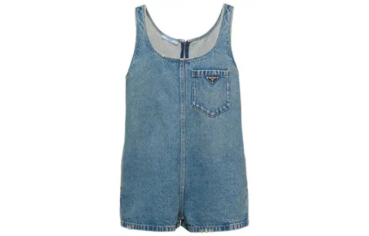 PRADA Jumpsuit Women's Medium Blue