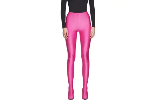 Balenciaga SS24 Leggings Slim Fit Women's Pink