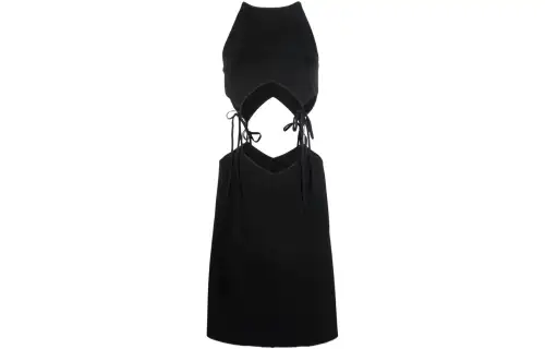 Bottega Veneta Cut-Out Detailed Mini Dress