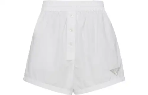 PRADA Logo-print Shorts