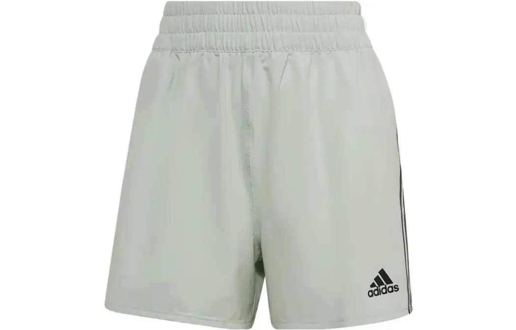 Adidas Casual Shorts Women's Gray Moderate Straight Fit Pants