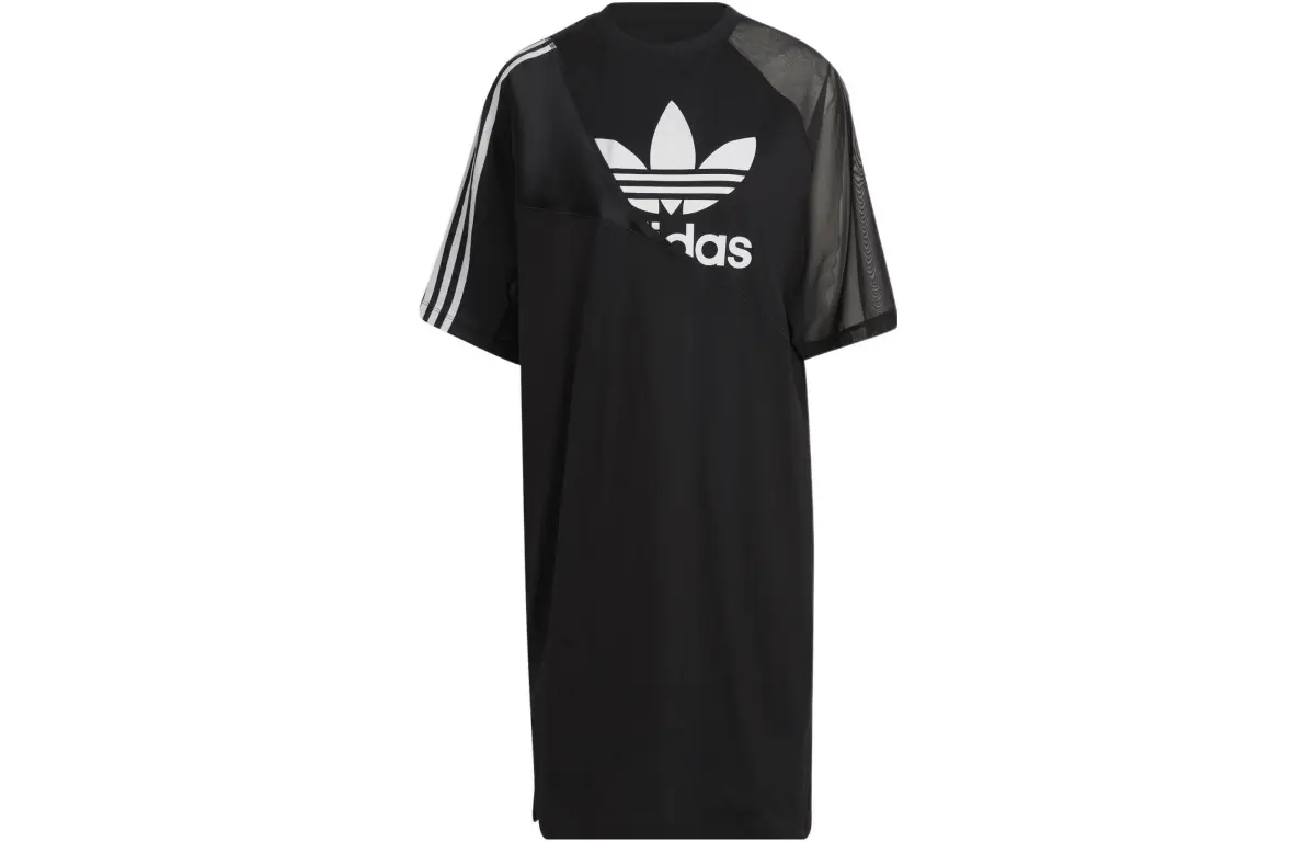 Adidas Originals Short Sleeved Dress Women's Black