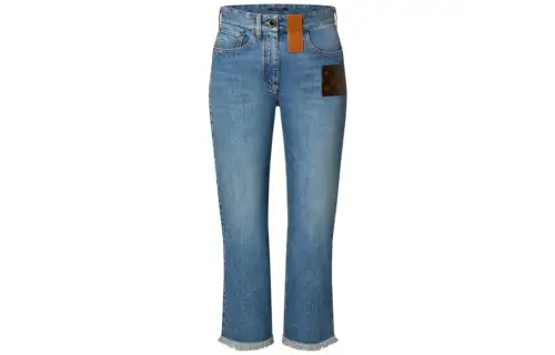 LOUIS VUITTON SS23 Jeans Women's Blue
