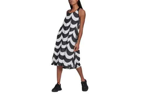 Adidas Originals Sleeveless Dress Women's Black White
