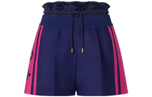 LOUIS VUITTON Casual Shorts Women's Marine Blue Moderate