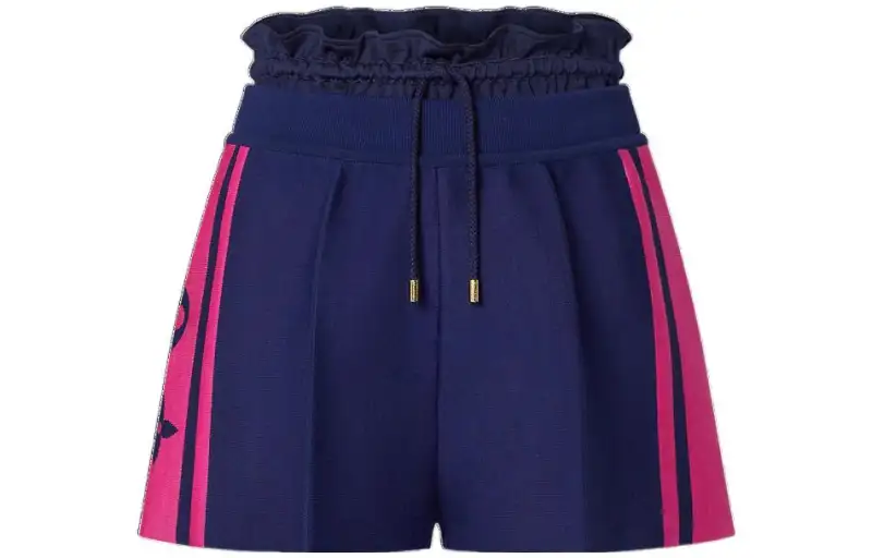 LOUIS VUITTON Casual Shorts Women's Marine Blue Moderate