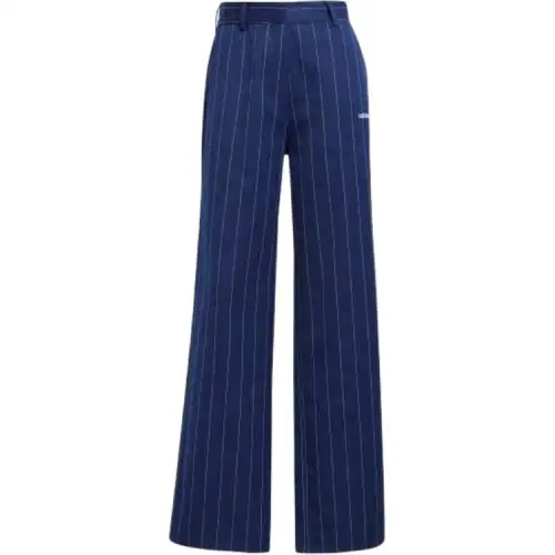Adidas Originals Pinstripe Twill Loose Pants
