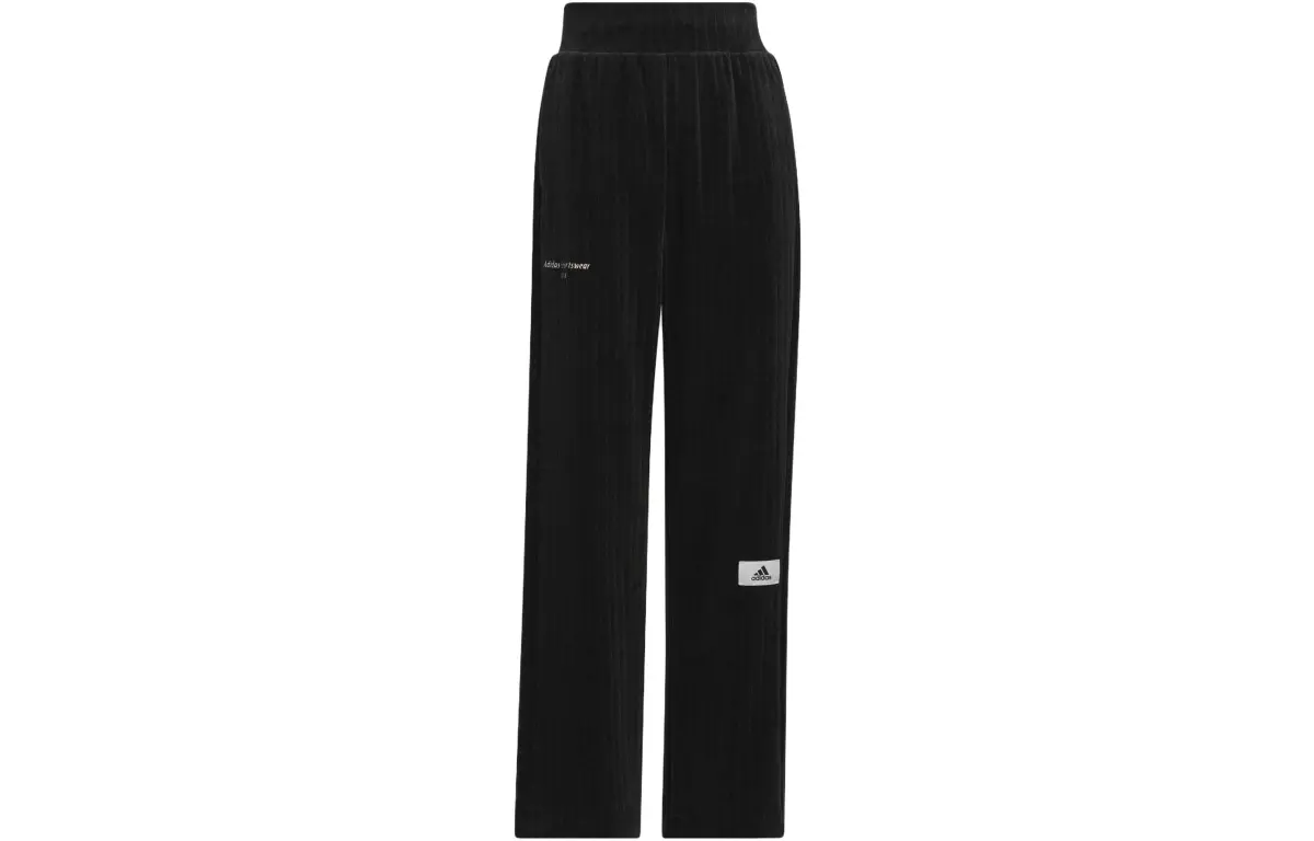 Adidas Knitted Sweatpants Women's Black