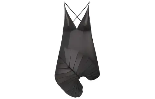 LOEWE SS23 Sleeveless Dress Women's Black