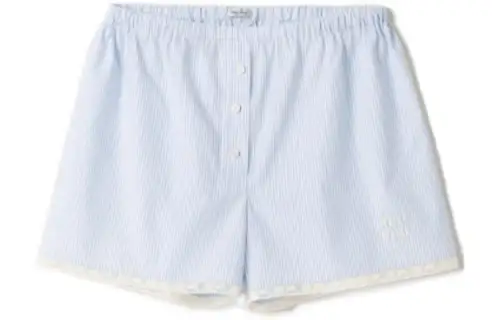 MIU MIU SS23 Casual Shorts Women's Blue