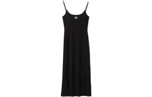 【Previous Season】logo-print jersey midi dress