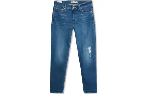 Levis Jeans Women's Blue Moderate Straight Fit Pants
