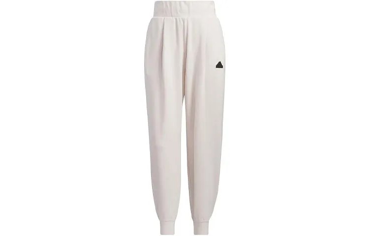 Adidas Knitted Sweatpants Women's Light Pink