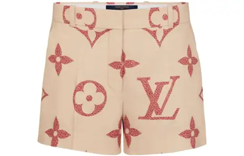 LOUIS VUITTON Casual Shorts Women's Khaki