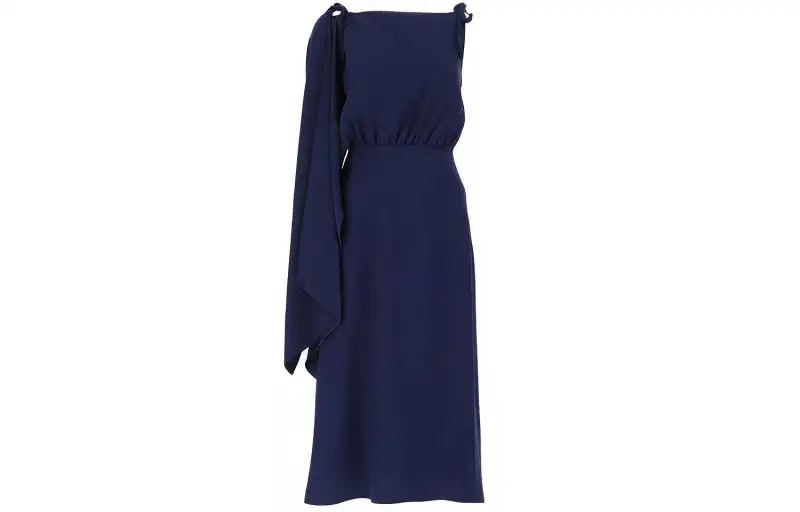 PRADA SS20 Sleeveless Dress Women's Blue