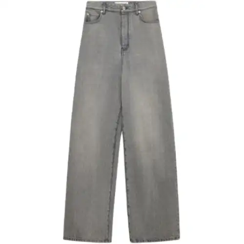 LOEWE High Waisted Jeans 'Grey Melange'