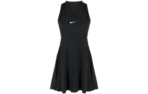 Nike Sleeveless Dresses Women's Black Moderate Short