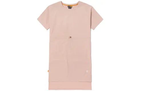 Timberland Short Sleeved Dress Women's Light Pink