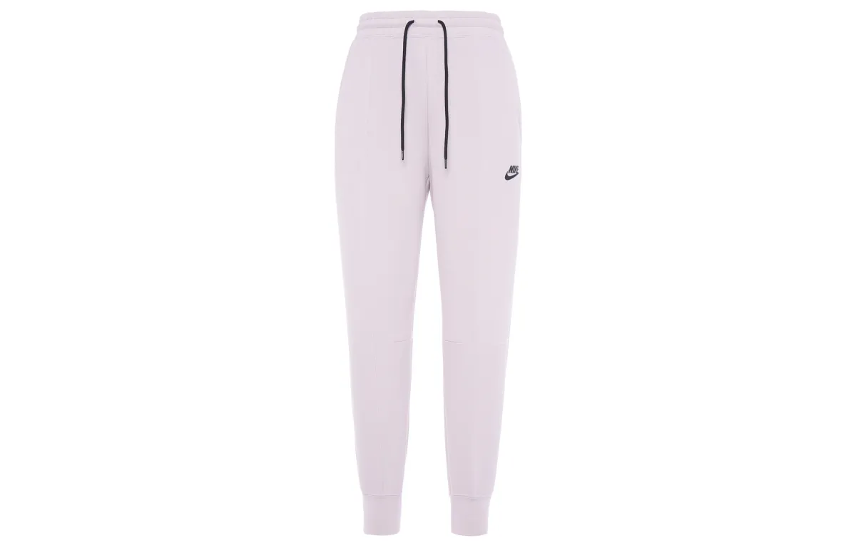 Nike Sportswear Tech Fleece Knitted Sweatpants Women's Gray Purple