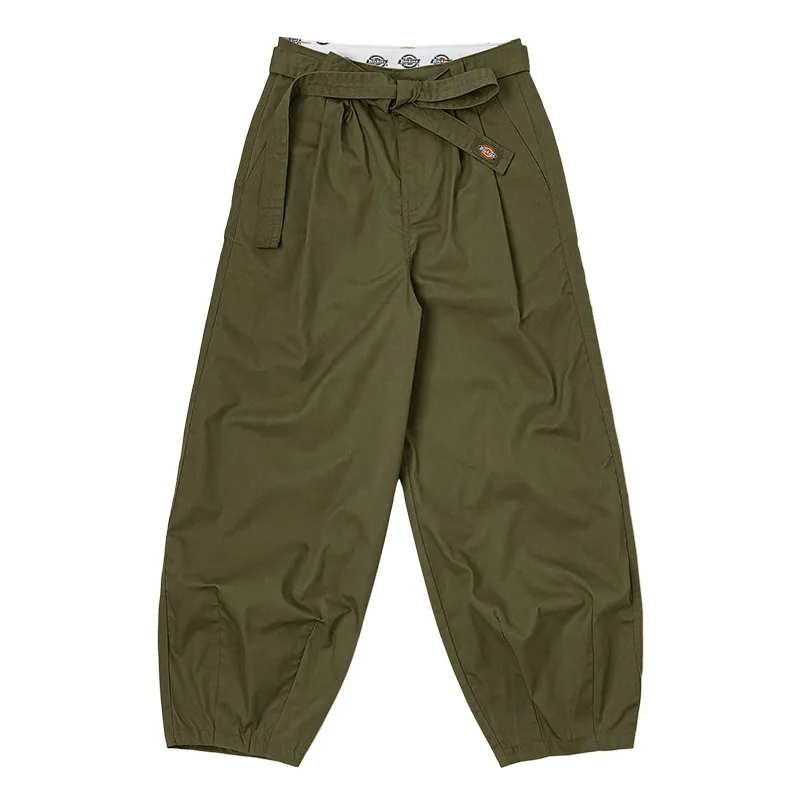 Dickies Cargo Pants Women's Army Green Moderate Cuffed Pants