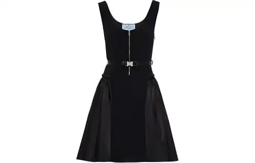 PRADA Sleeveless Dress Women's Black