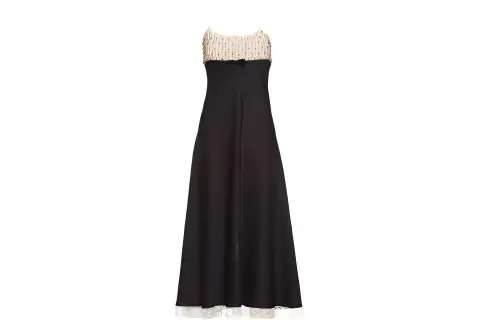 MIU MIU Sleeveless Dress Women's Black