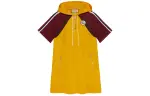 GUCCI SS22 Short Sleeved Dress Women's Yellow