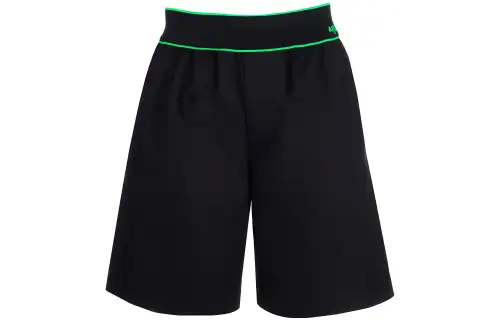 Bottega Veneta Logo Elastic Waist Shorts Black