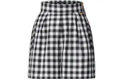 LOUIS VUITTON SS23 Casual Shorts Women's Black White