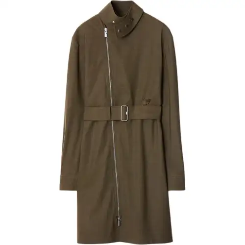 Burberry Long Sleeved Dress Women's Umber
