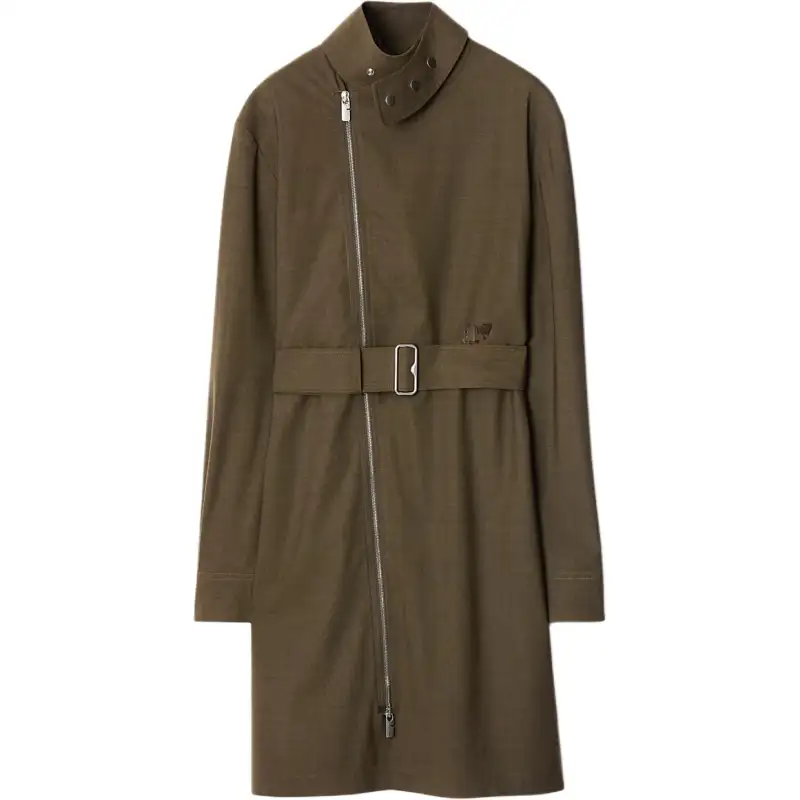 Burberry Long Sleeved Dress Women's Umber