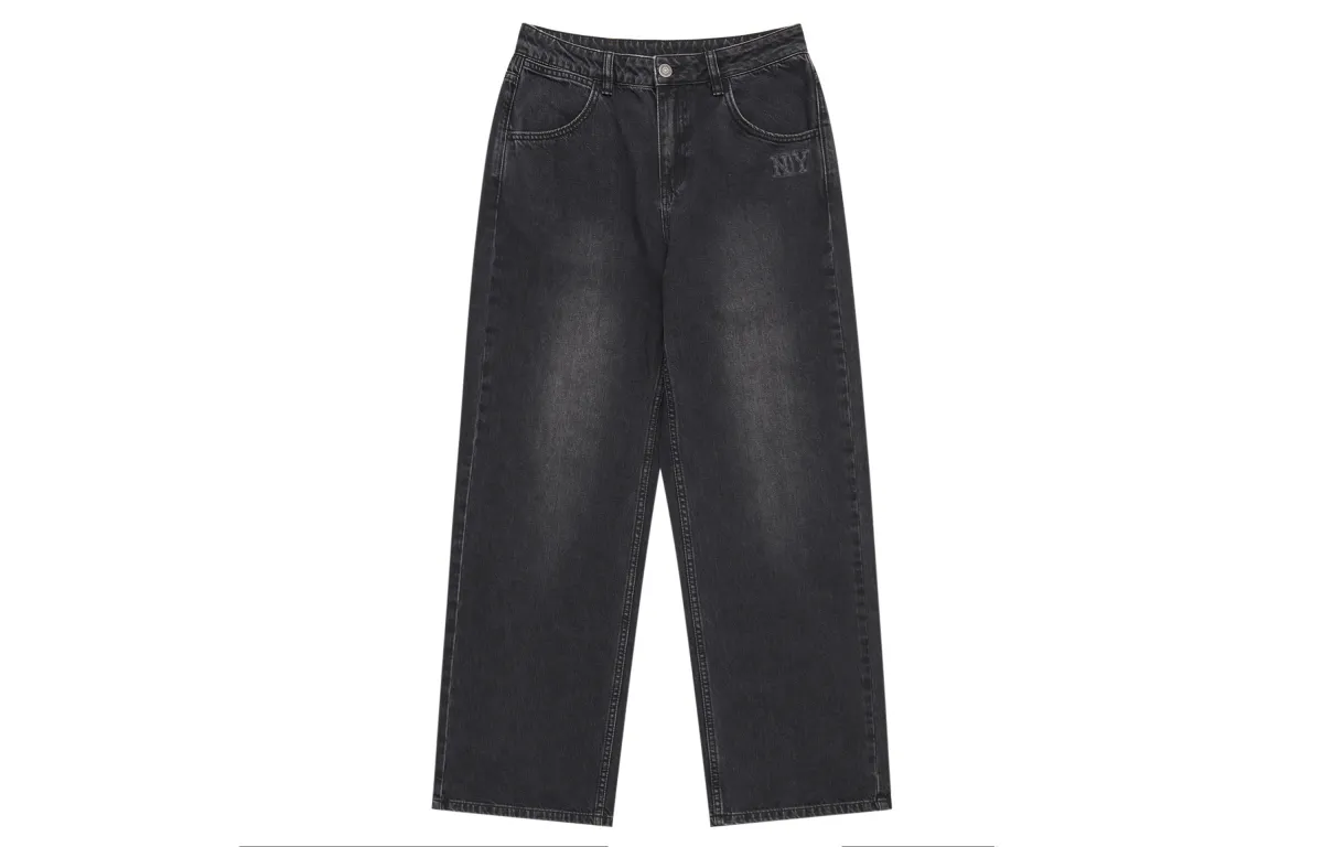 MLB New York Yankees Basic Collection SS25 Jeans Women's Black