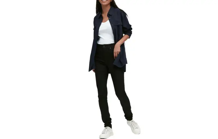 UNIQLO Jeans Women's Black Moderate Slim Fit Pants