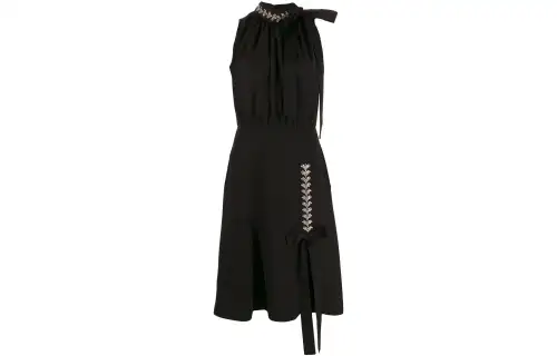 PRADA Sleeveless Dress Women's Black