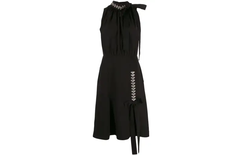 PRADA Sleeveless Dress Women's Black
