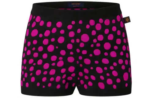 LOUIS VUITTON x Yayoi Kusama Shorts Women's Black Pink