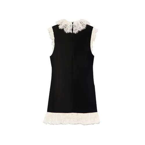 SAINT LAURENT Sleeveless Dress Women's Black
