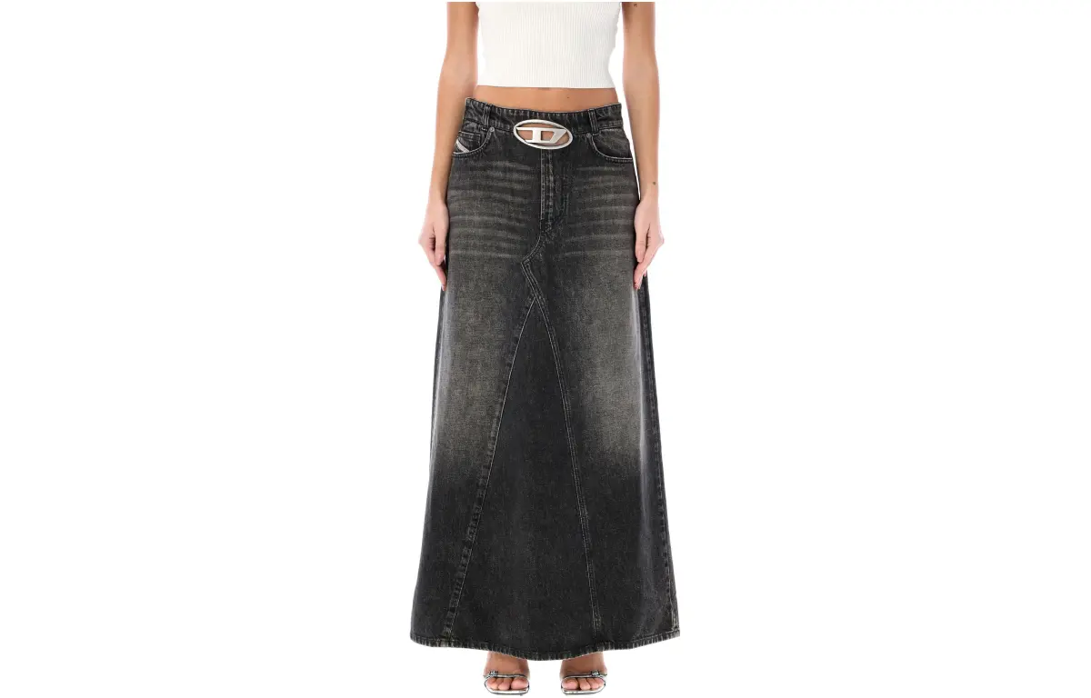 DIESEL De Pago Maxi Denim Skirt