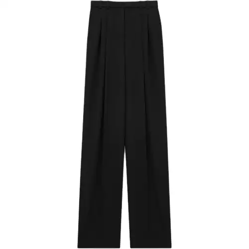 SAINT LAURENT High Waist Wide Leg Pants